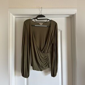 Deep Forest Green Long Sleeve Shirt